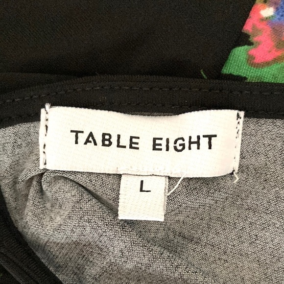 TABLE EIGHT floral jumpsuit with short sleeves and waist tie SIZE L - Picture 9 of 9